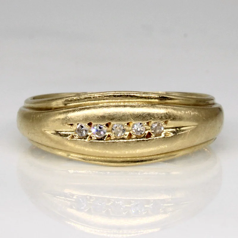 Must-Have Jewelry At Unbelievable Discounts Diamond Flush Set Ring | 0.05ctw | SZ 6.5 | Must-Have Jewelry At Unbelievable Discounts Diamond Flush Set Ring | 0.05ctw | SZ 6.5 |