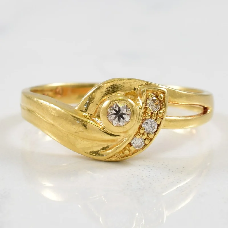 Shop Stylish Jewelry Now And Save Big Diamond Bypass Split Shank Ring | 0.047ctw | SZ 6.25 | Shop Stylish Jewelry Now And Save Big Diamond Bypass Split Shank Ring | 0.047ctw | SZ 6.25 |