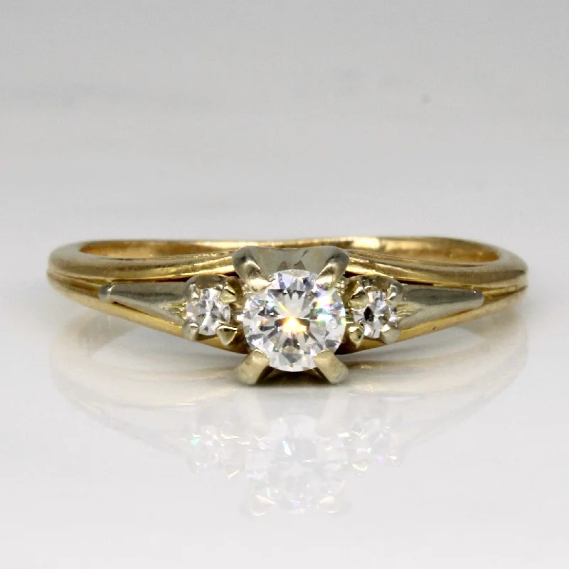 Your Perfect Accessory Now At The Best Price Three Stone Diamond Engagement Ring | 0.25ctw | SZ 6.75 | Your Perfect Accessory Now At The Best Price Three Stone Diamond Engagement Ring | 0.25ctw | SZ 6.75 |