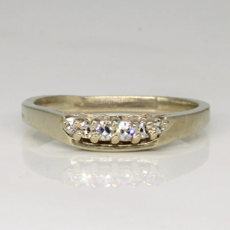 Breathtaking Jewelry At Limited-Time Savings Six Stone Diamond Ring | 0.08ctw | SZ 6 | Breathtaking Jewelry At Limited-Time Savings Six Stone Diamond Ring | 0.08ctw | SZ 6 |