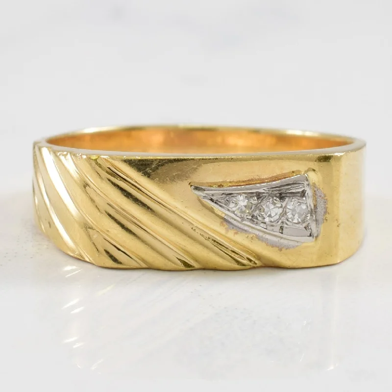 Special Sale On Handcrafted Jewelry – Shop Today Diamond Textured Flat Edge Ring | 0.03ctw | SZ 7.75 | Special Sale On Handcrafted Jewelry – Shop Today Diamond Textured Flat Edge Ring | 0.03ctw | SZ 7.75 |