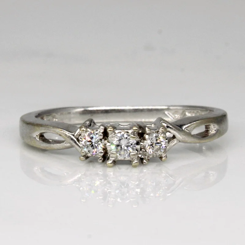 Accessorize For Less – Luxury Jewelry At Affordable Prices Diamond Three Stone Engagement Ring | 0.11ctw | SZ 7.25 | Accessorize For Less – Luxury Jewelry At Affordable Prices Diamond Three Stone Engagement Ring | 0.11ctw | SZ 7.25 |