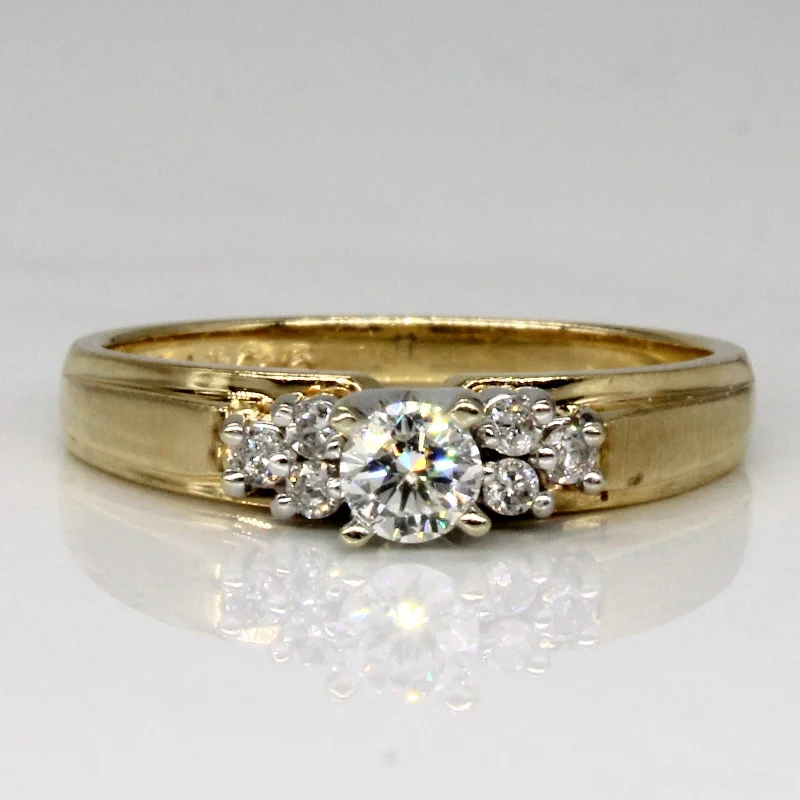 Flash Sale On Exquisite Jewelry – Don't Miss Out Cluster Set Diamond Engagement Ring | 0.25ctw | SZ 6 | Flash Sale On Exquisite Jewelry – Don't Miss Out Cluster Set Diamond Engagement Ring | 0.25ctw | SZ 6 |