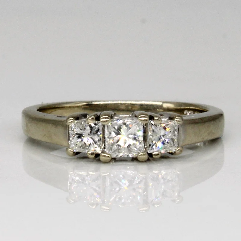 Best Jewelry Sale – Shop Exclusive Designs Now Princess Diamond Three Stone Engagement Ring | 0.55ctw | SZ 5 | Best Jewelry Sale – Shop Exclusive Designs Now Princess Diamond Three Stone Engagement Ring | 0.55ctw | SZ 5 |