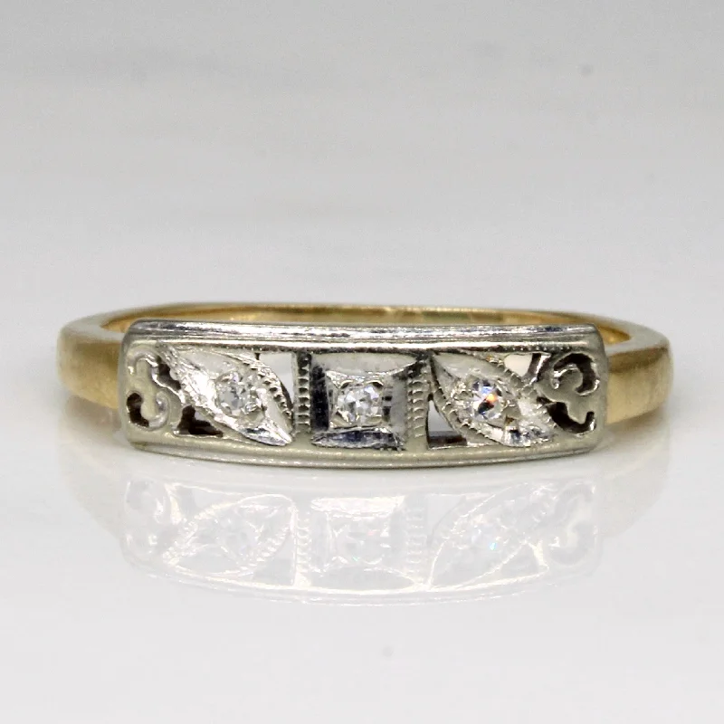 Premium Diamond Jewelry At Once-In-A-Lifetime Discounts Diamond Three Stone Ring | 0.02ctw | SZ 6.25 | Premium Diamond Jewelry At Once-In-A-Lifetime Discounts Diamond Three Stone Ring | 0.02ctw | SZ 6.25 |