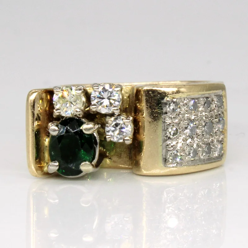 Unmissable Jewelry Sale – Shop Before It's Too Late Diamond & Tourmaline Abstract Ring | 0.41ctw, 0.41ct | SZ 5 | Unmissable Jewelry Sale – Shop Before It's Too Late Diamond & Tourmaline Abstract Ring | 0.41ctw, 0.41ct | SZ 5 |
