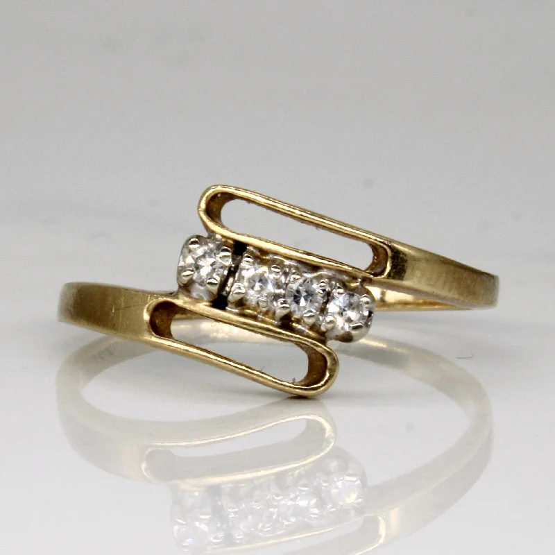 Your Dream Jewelry At Dream Prices – Shop Now Diamond Unique Crossover Ring | 0.08ctw | SZ 9 | Your Dream Jewelry At Dream Prices – Shop Now Diamond Unique Crossover Ring | 0.08ctw | SZ 9 |
