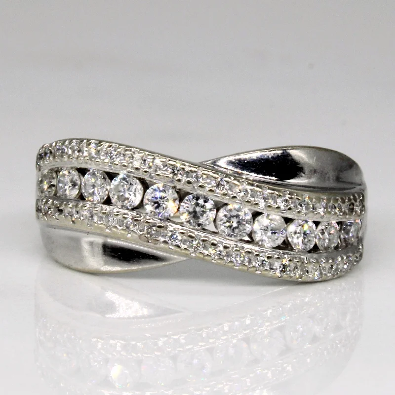 Stunning Jewelry Pieces At The Lowest Prices Ever Diamond Waterfall Ring | 0.47ctw | SZ 6.5 | Stunning Jewelry Pieces At The Lowest Prices Ever Diamond Waterfall Ring | 0.47ctw | SZ 6.5 |