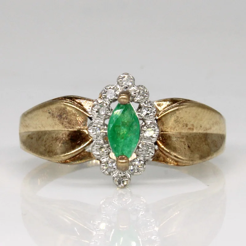 Shine In Style – Shop Jewelry Discounts Today Emerald & Diamond Ring | 0.20ct, 0.05ctw | SZ 9.25 | Shine In Style – Shop Jewelry Discounts Today Emerald & Diamond Ring | 0.20ct, 0.05ctw | SZ 9.25 |