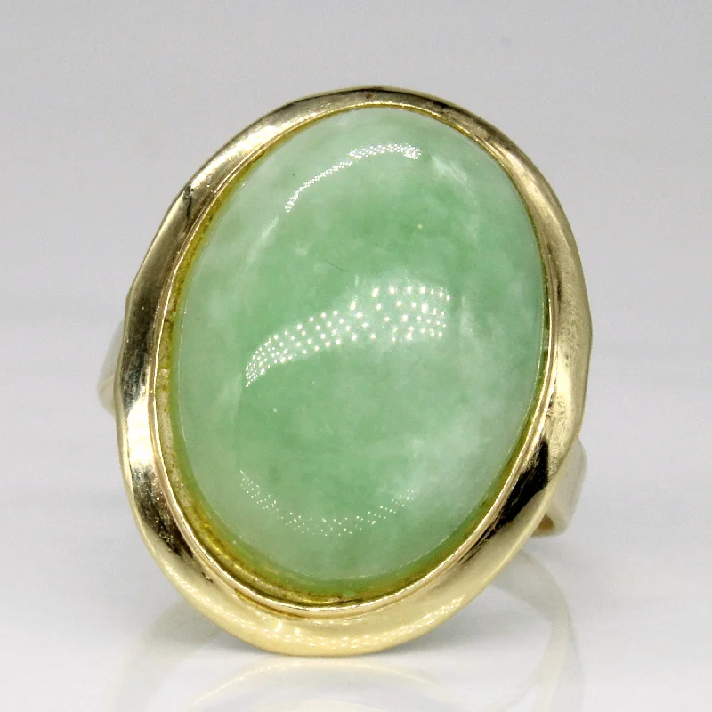 Don't Miss These Dazzling Jewelry Discounts Jadeite Cocktail Ring | 10.60ct | SZ 6.75 | Don't Miss These Dazzling Jewelry Discounts Jadeite Cocktail Ring | 10.60ct | SZ 6.75 |