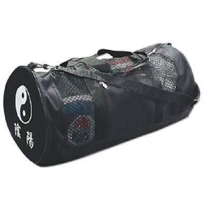 Mesh Yin Yang Duffel Bag Martial Arts Equipment Gear