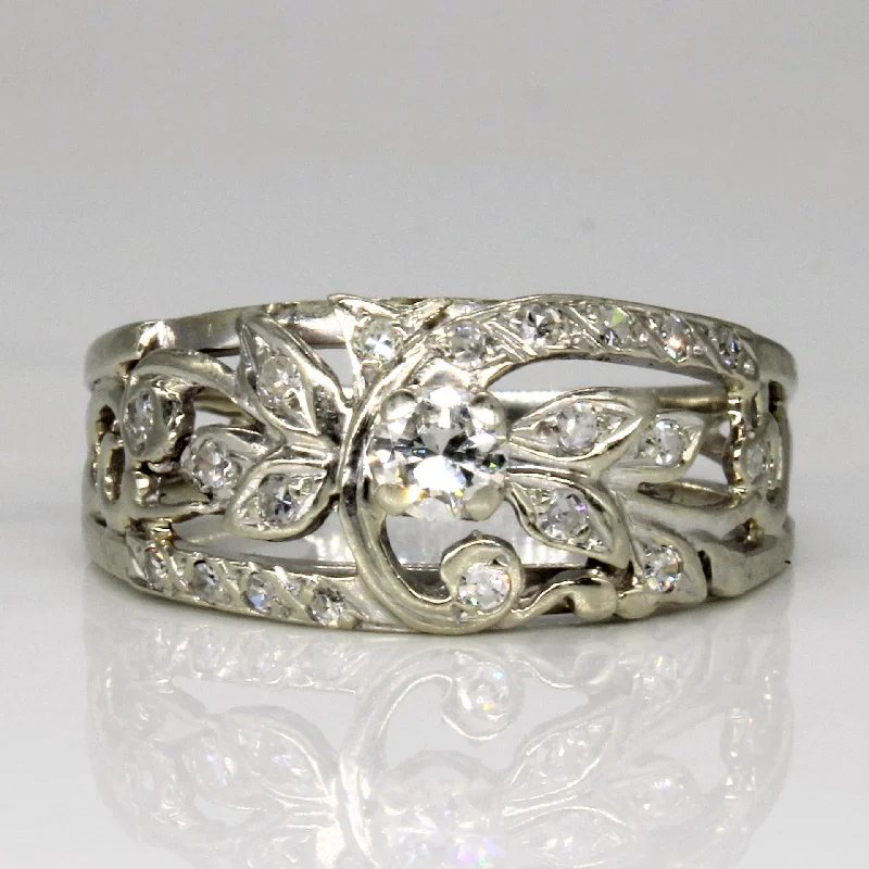 Timeless Beauty, Unbeatable Deals – Jewelry Sale On Ornate Diamond Ring | 0.29ctw | SZ 9.25 | Timeless Beauty, Unbeatable Deals – Jewelry Sale On Ornate Diamond Ring | 0.29ctw | SZ 9.25 |