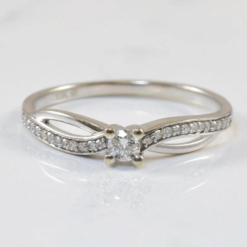 Must-Have Jewelry At Unbelievable Discounts Pave Diamond Crossover Ring | 0.11ctw | SZ 7 | Must-Have Jewelry At Unbelievable Discounts Pave Diamond Crossover Ring | 0.11ctw | SZ 7 |