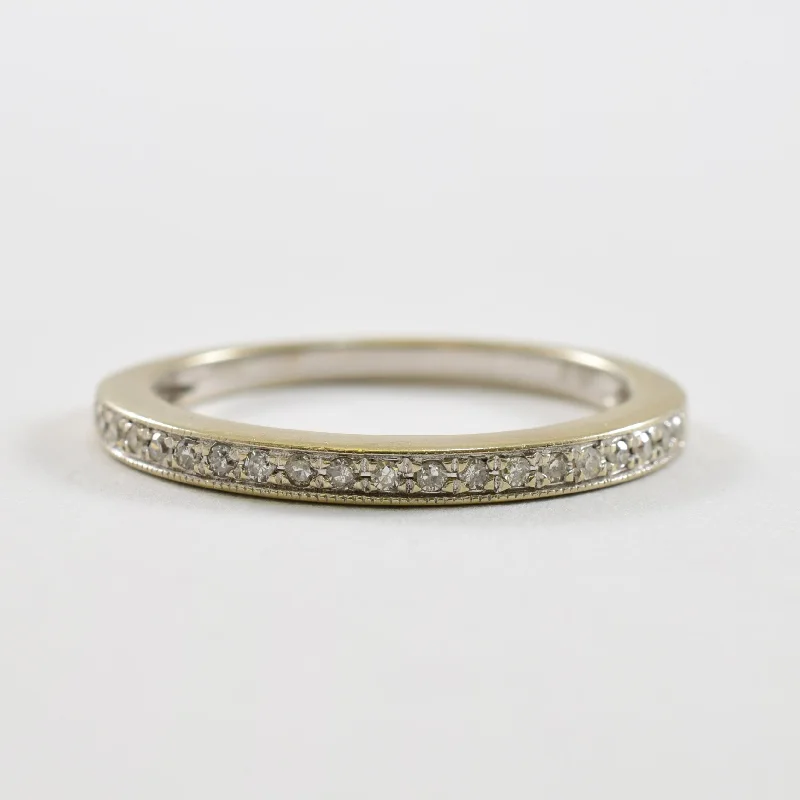 Shop Fine Jewelry With Exclusive Savings Pave Set Semi Eternity Diamond Band | 0.10ctw | SZ 7 | Shop Fine Jewelry With Exclusive Savings Pave Set Semi Eternity Diamond Band | 0.10ctw | SZ 7 |