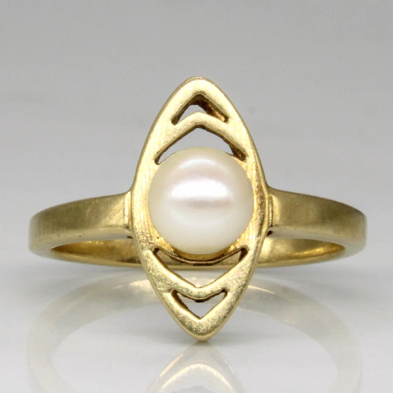 Huge Savings On Premium Jewelry Styles Solitaire Pearl Ring | 5.50mm | SZ 6 |