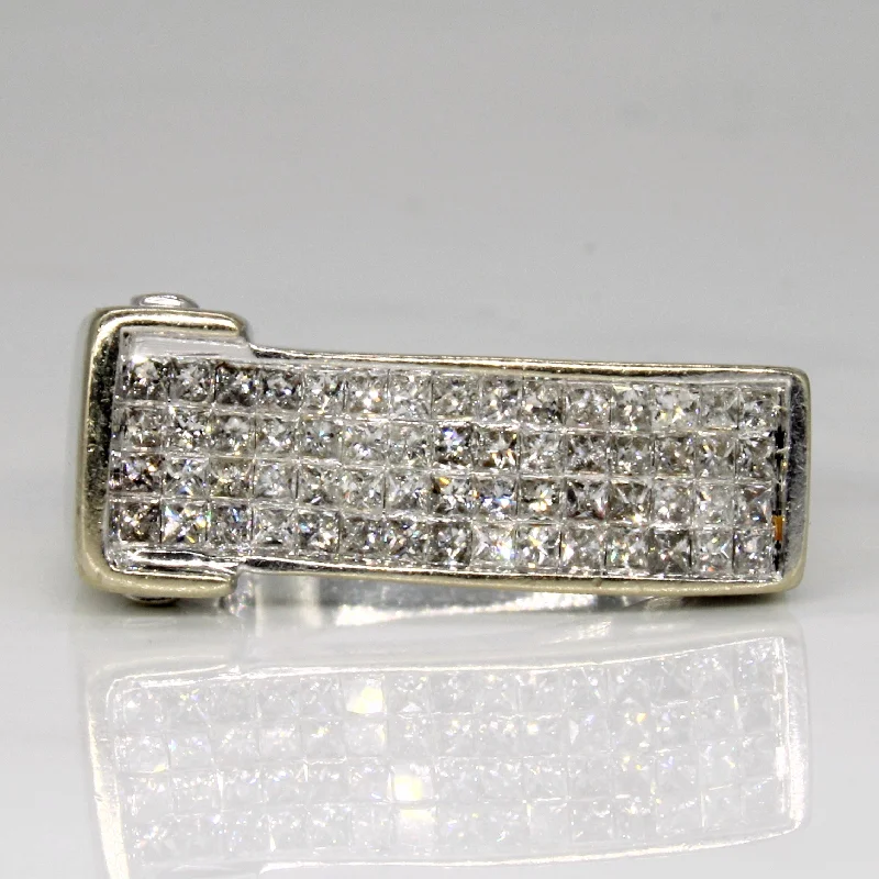 Limited-Time Jewelry Discounts – Shine Without The Splurge Princess Cut Invisible Diamond Unique Ring | 1.20ctw | SZ 10.25 | Limited-Time Jewelry Discounts – Shine Without The Splurge Princess Cut Invisible Diamond Unique Ring | 1.20ctw | SZ 10.25 |