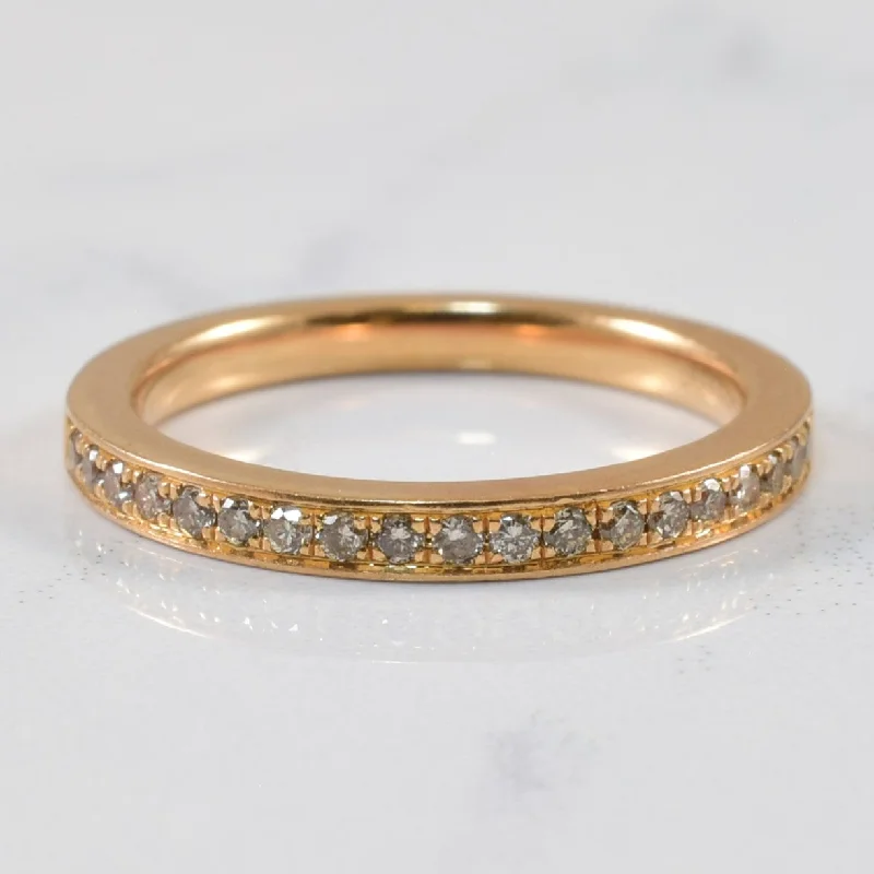 Upgrade Your Jewelry Collection For Less Semi Eternity Diamond Band | 0.14ctw | SZ 3.5 | Upgrade Your Jewelry Collection For Less Semi Eternity Diamond Band | 0.14ctw | SZ 3.5 |