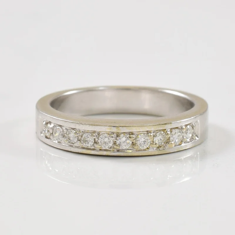 Handcrafted Jewelry Sale – Unique Designs At Low Prices Semi Eternity Diamond Band | 0.20ctw | SZ 7 | Handcrafted Jewelry Sale – Unique Designs At Low Prices Semi Eternity Diamond Band | 0.20ctw | SZ 7 |