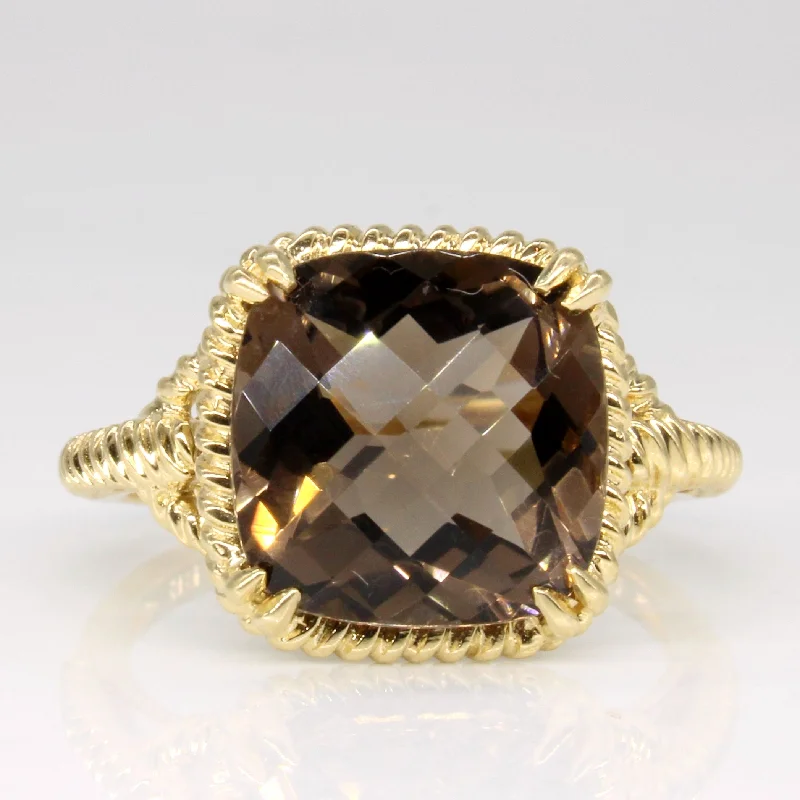 Everyday Jewelry Essentials Now On Sale Smoky Quartz Cocktail Ring | 3.90ct | SZ 7 | Everyday Jewelry Essentials Now On Sale Smoky Quartz Cocktail Ring | 3.90ct | SZ 7 |