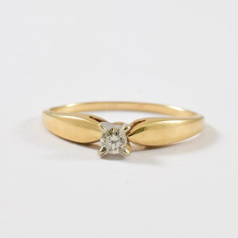 Elegant Jewelry Pieces At Unbelievable Prices Solitaire Diamond Ring | 0.08ct | SZ 7 | Elegant Jewelry Pieces At Unbelievable Prices Solitaire Diamond Ring | 0.08ct | SZ 7 |