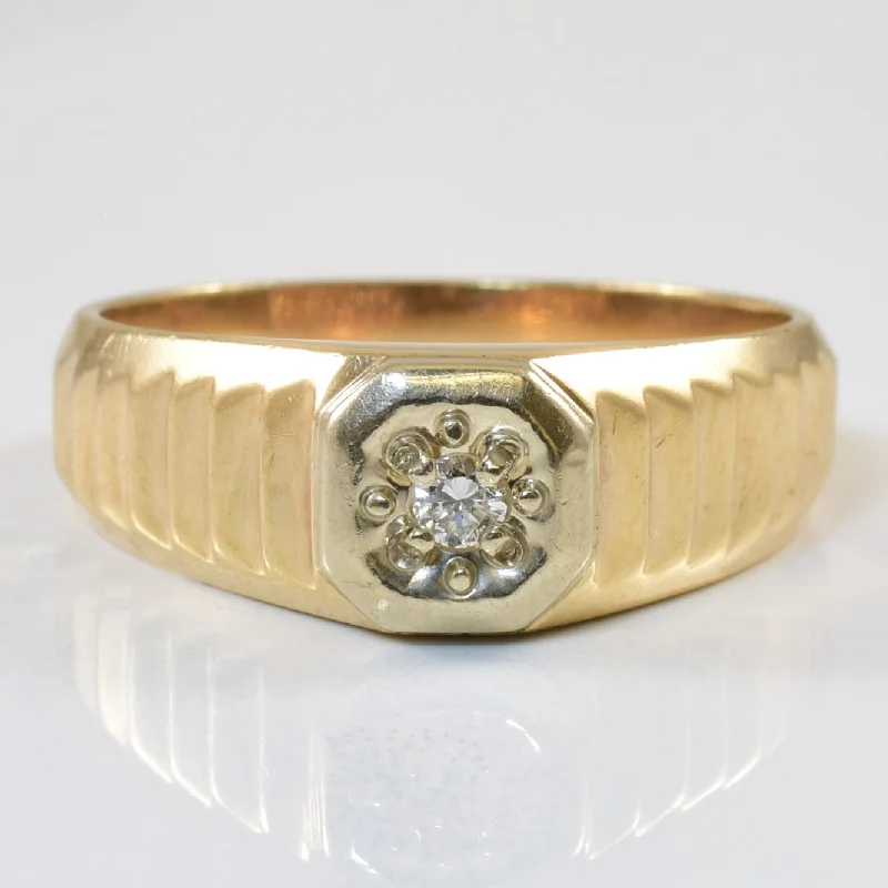 Exclusive Jewelry Sale – Grab Timeless Pieces Now Solitaire Diamond Textured Ring | 0.05ct | SZ 9 | Exclusive Jewelry Sale – Grab Timeless Pieces Now Solitaire Diamond Textured Ring | 0.05ct | SZ 9 |