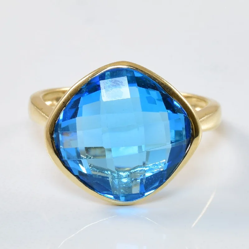 Personalized Jewelry Sale – Unique Gifts At Low Prices Cushion Cut Blue Topaz Cocktail Ring | 6.50ct | SZ 6.5 | Personalized Jewelry Sale – Unique Gifts At Low Prices Cushion Cut Blue Topaz Cocktail Ring | 6.50ct | SZ 6.5 |