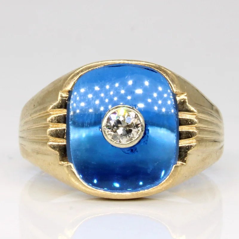 Exclusive Jewelry Sale – Sparkle For Less Synthetic Spinel & Diamond Cocktail Ring | 3.70ct, 0.18ct | SZ 12 | Exclusive Jewelry Sale – Sparkle For Less Synthetic Spinel & Diamond Cocktail Ring | 3.70ct, 0.18ct | SZ 12 |