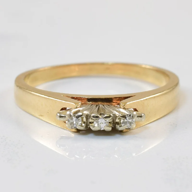 Sparkle For Less – Shop Our Limited-Time Jewelry Deals Three Stone Diamond Ring | 0.03ctw | SZ 6.5 | Sparkle For Less – Shop Our Limited-Time Jewelry Deals Three Stone Diamond Ring | 0.03ctw | SZ 6.5 |