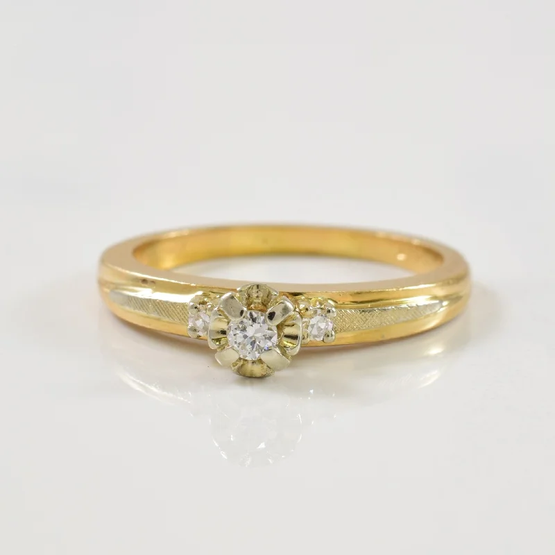 Flash Sale On Stunning Jewelry – Don't Miss Out Three Stone Diamond Ring | 0.07ctw | SZ 5.25 | Flash Sale On Stunning Jewelry – Don't Miss Out Three Stone Diamond Ring | 0.07ctw | SZ 5.25 |