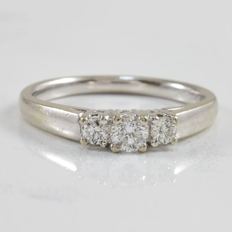 Your Dream Jewelry At Dream Prices – Shop Now Three Stone Diamond Ring | 0.24ctw | SZ 6.25 | Your Dream Jewelry At Dream Prices – Shop Now Three Stone Diamond Ring | 0.24ctw | SZ 6.25 |