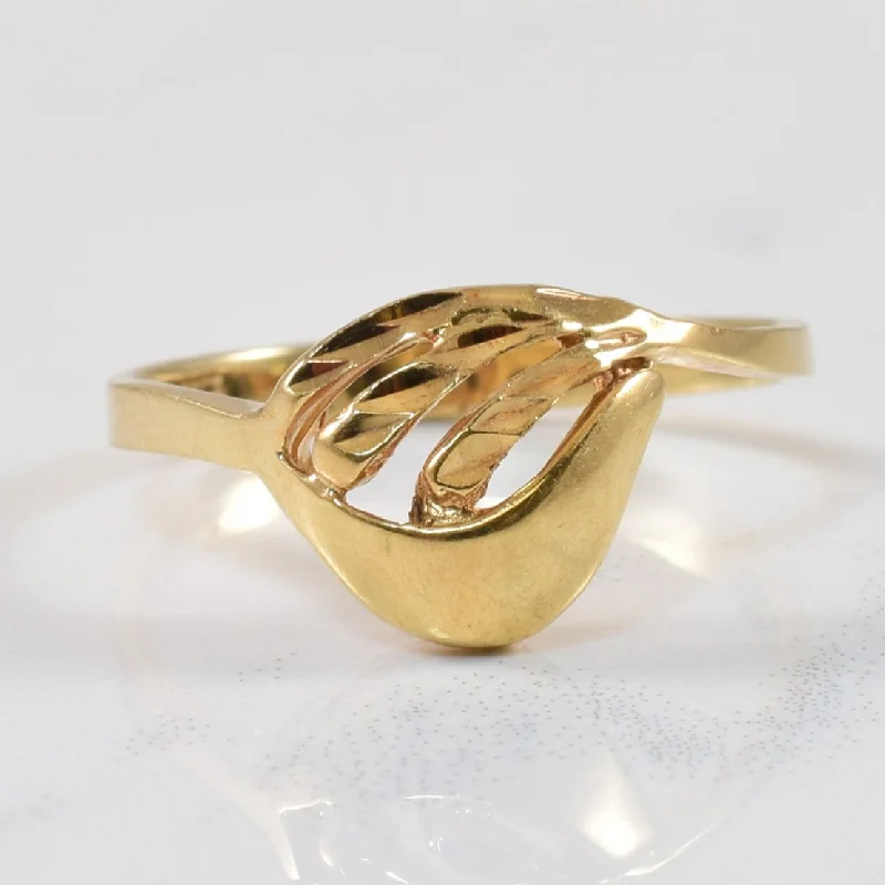 Dazzle With Discounts – Shop Jewelry On Sale Yellow Gold Open Work Bypass Ring | SZ 5.5 | Dazzle With Discounts – Shop Jewelry On Sale Yellow Gold Open Work Bypass Ring | SZ 5.5 |