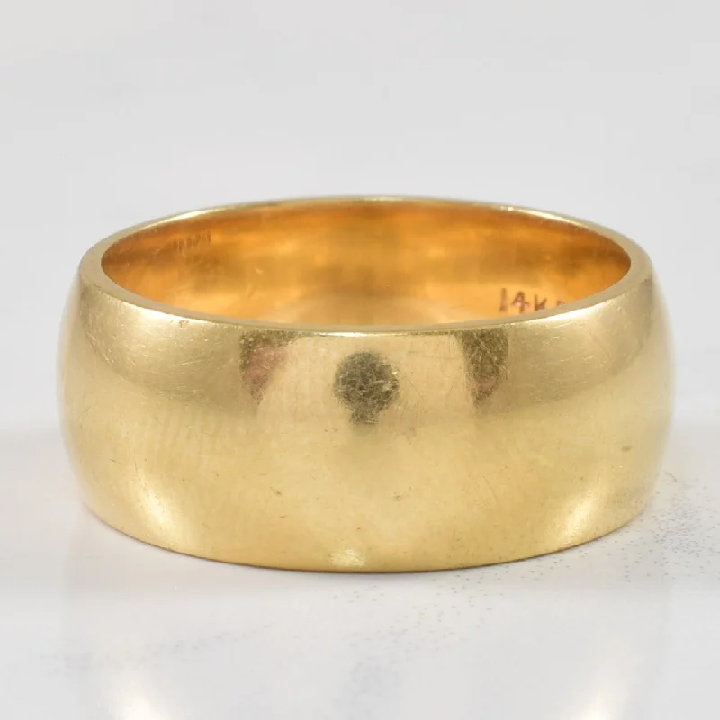 Special Jewelry Deals – Upgrade Your Collection Yellow Gold Wide Band | SZ 7 |