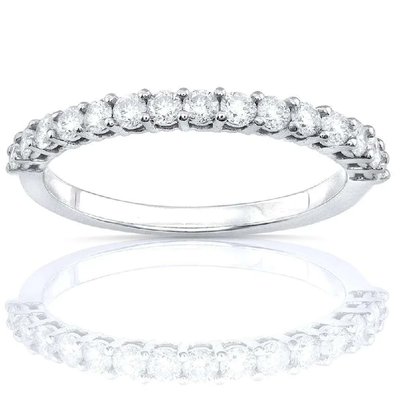 Everyday Jewelry Essentials Now On Sale 1/2ct TDW Semi-Eternity Diamond Band