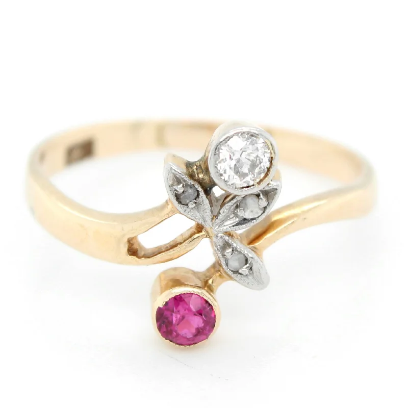 Once-A-Year Jewelry Deals – Shop Before They’Re Gone Antique Art Deco 14k Yellow Gold 0.10ct Ruby & Diamond Statement Ring Once-A-Year Jewelry Deals – Shop Before They’Re Gone Antique Art Deco 14k Yellow Gold 0.10ct Ruby & Diamond Statement Ring