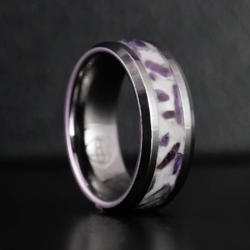 Jewelry Deals That Outshine The Rest February Birthstone Ring | Amethyst Glowstone Ring