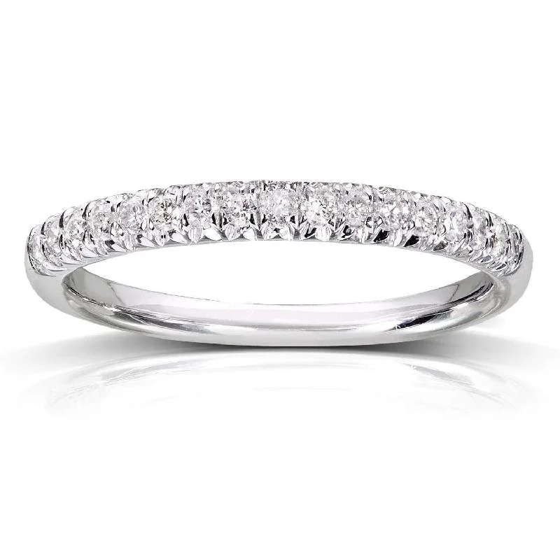 Luxury Jewelry Clearance – Shop Premium Styles Now Round Diamond Wedding Band 1/6 Carat (ctw) in 14K White Gold Luxury Jewelry Clearance – Shop Premium Styles Now Round Diamond Wedding Band 1/6 Carat (ctw) in 14K White Gold