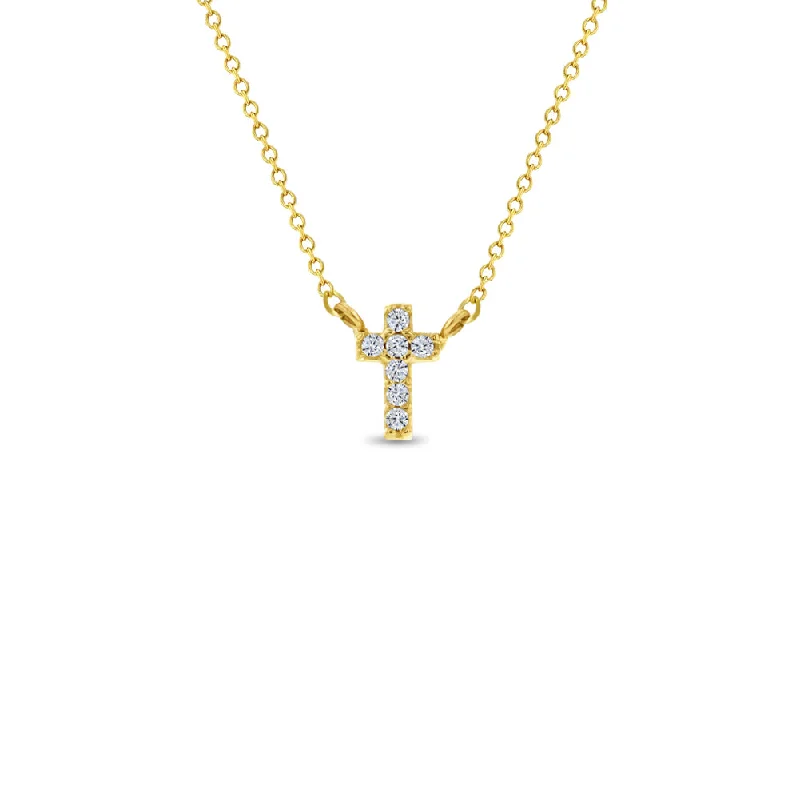 Affordable Luxury Jewelry For Every Occasion 14k Gold Dainty CZ Cross 16" Kids / Children's / Girls Pendant/Necklace Affordable Luxury Jewelry For Every Occasion 14k Gold Dainty CZ Cross 16" Kids / Children's / Girls Pendant/Necklace