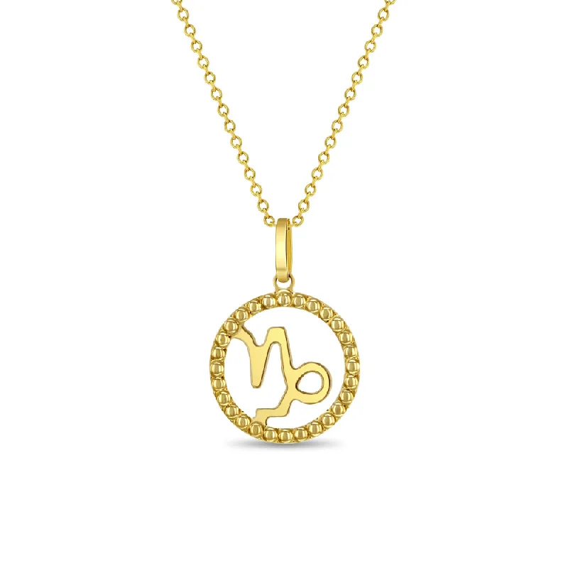 Exclusive Jewelry Sale – Limited-Time Discounts 14k Gold Zodiac Coin Capricorn Kids / Children's / Girls Pendant/Necklace Exclusive Jewelry Sale – Limited-Time Discounts 14k Gold Zodiac Coin Capricorn Kids / Children's / Girls Pendant/Necklace