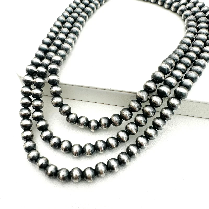 Handcrafted Jewelry Sale – Unique Designs At Low Prices 8MM Native Pearls Necklace