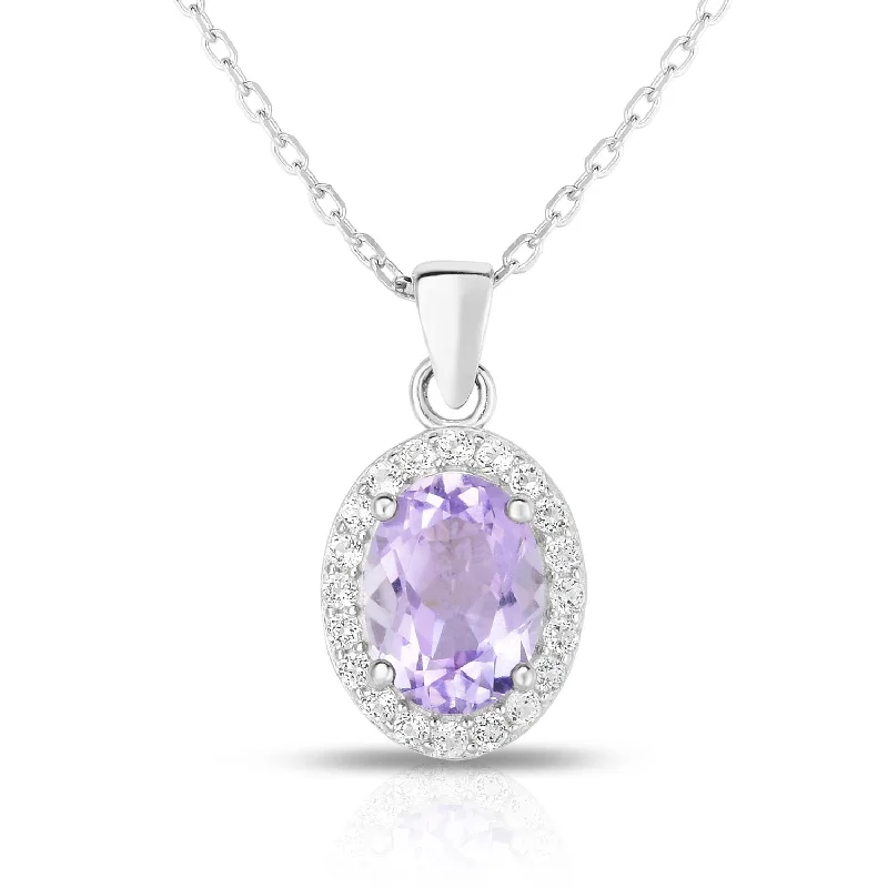 Luxury Jewelry Now At Special Promotional Rates Gemstone & White Topaz Necklace