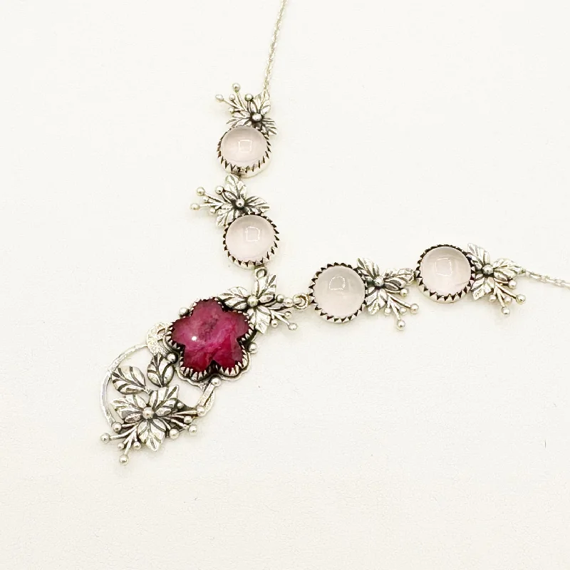 Personalized Jewelry Sale – Unique Gifts At Low Prices Cherry Blossom Branch Necklace - Ruby and Rose Quartz Personalized Jewelry Sale – Unique Gifts At Low Prices Cherry Blossom Branch Necklace - Ruby and Rose Quartz