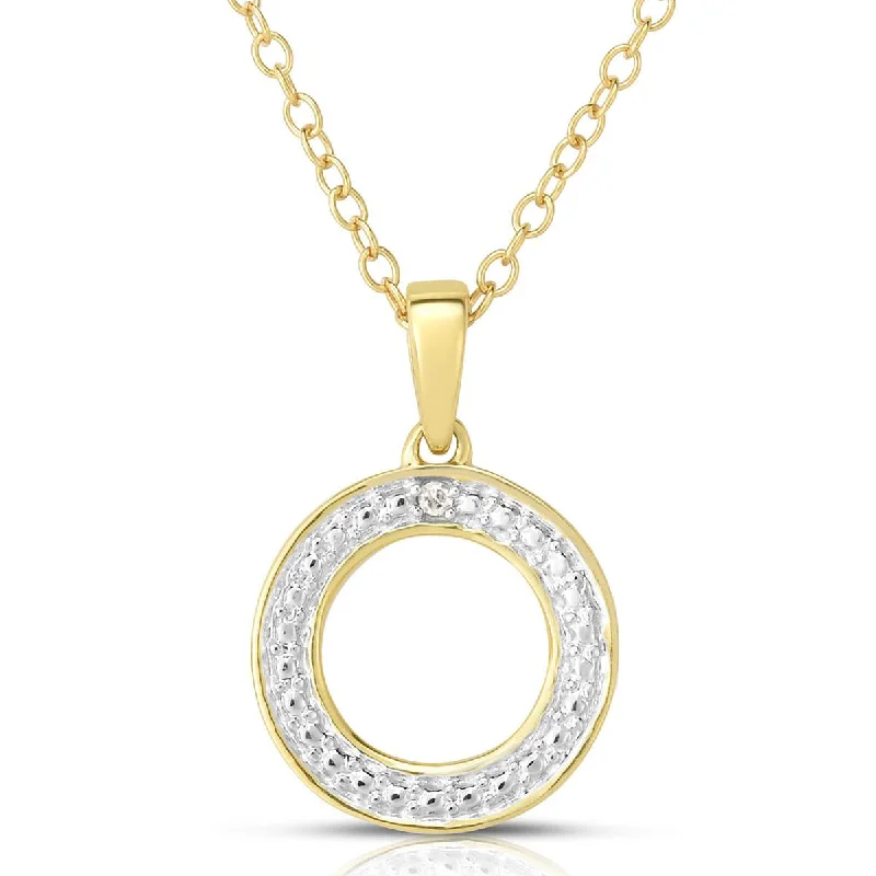 Best-Selling Jewelry Now Available At Special Deals Circle Diamond Necklace