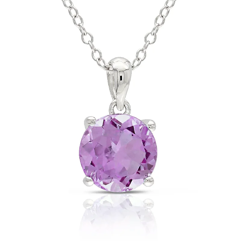 Shop Elegant Jewelry At Unbeatable Prices Classic Solitaire Gemstone Necklace