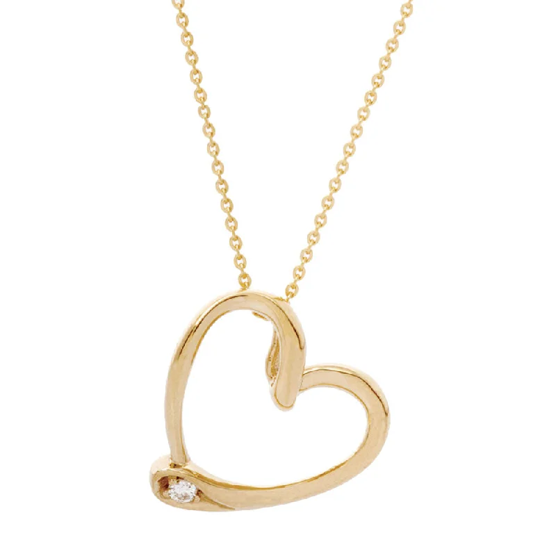 Elegant Jewelry, Exclusive Prices – Shop Now Diamond Floating Heart Necklace