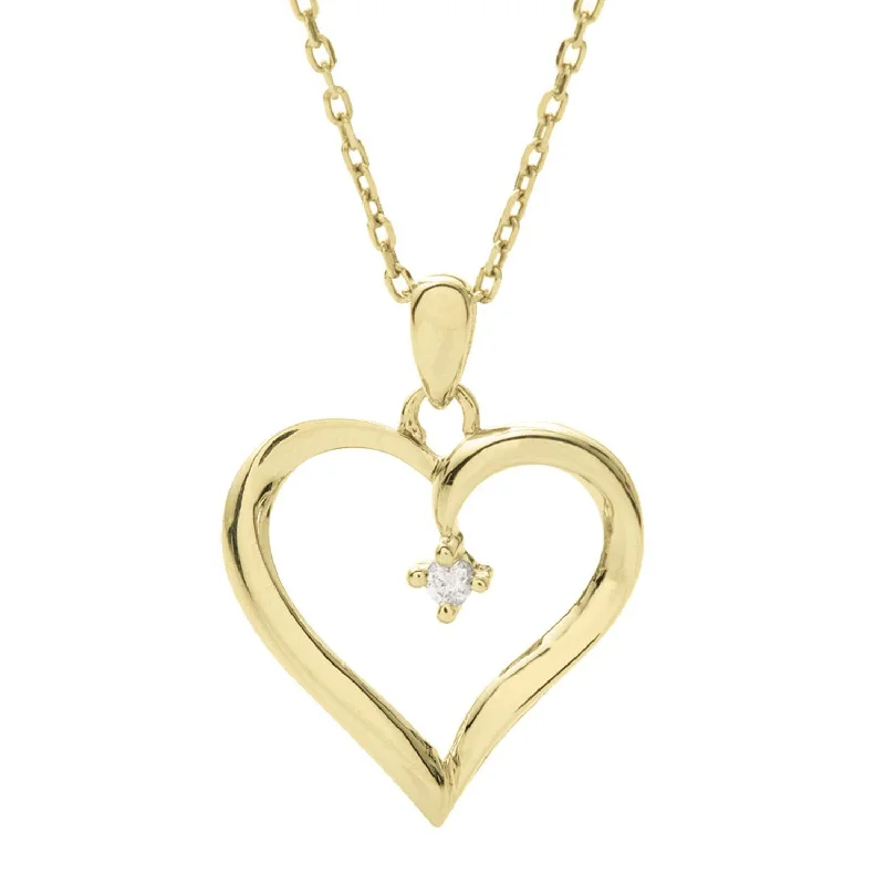 Personalized Jewelry At Special Discount Rates Diamond Heart Necklace