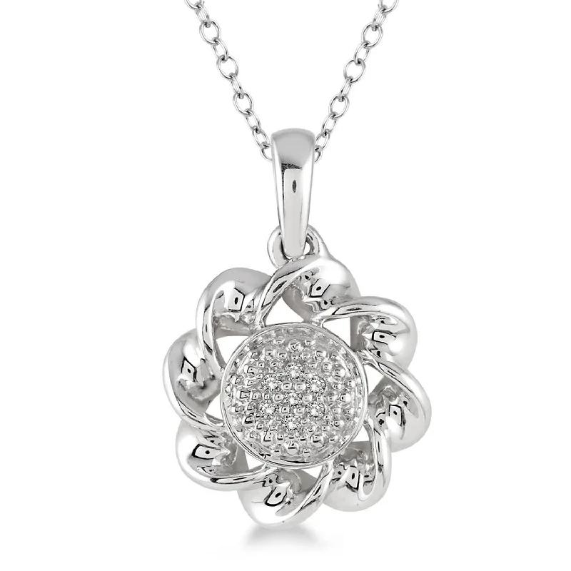 Flash Sale On Exquisite Jewelry – Don't Miss Out Diamond Spiral Pendant
