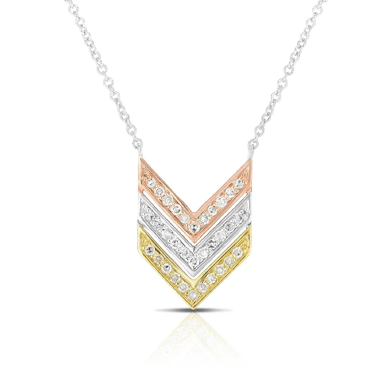 Special Jewelry Deals – Upgrade Your Collection Diamond Triple "V" Necklace
