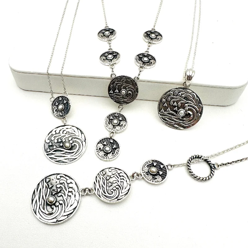 Stunning Jewelry At Even More Stunning Prices Ethereal Waves & Pearls Collection: Necklaces Stunning Jewelry At Even More Stunning Prices Ethereal Waves & Pearls Collection: Necklaces