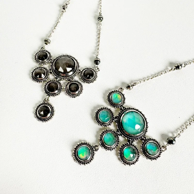 Get The Best Deals On Timeless Jewelry Pieces Gemstone Bubble Half Cluster Necklace Get The Best Deals On Timeless Jewelry Pieces Gemstone Bubble Half Cluster Necklace