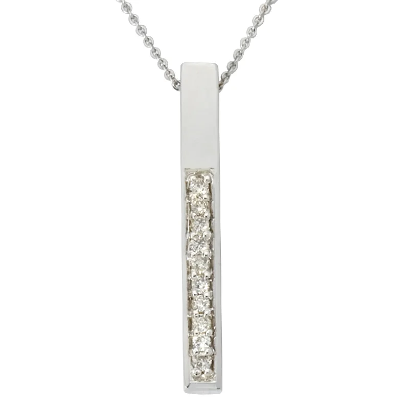 Elegant Jewelry Pieces At Unbelievable Prices Gold & Diamond Stick Pendant